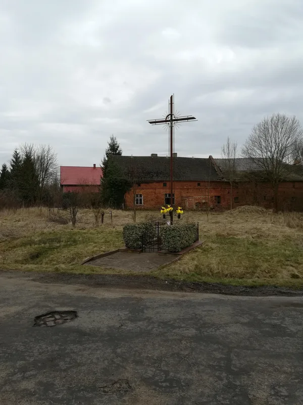Stacja III - Krzyż w Brzeżanach